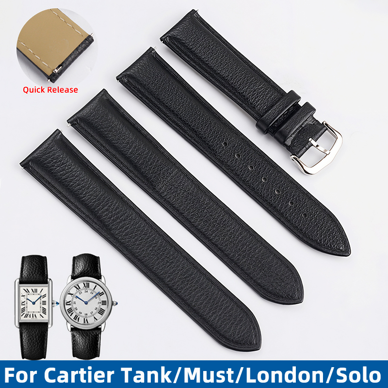 Cartier Watch Santos - Pulseira de relógio de liberação rápida,