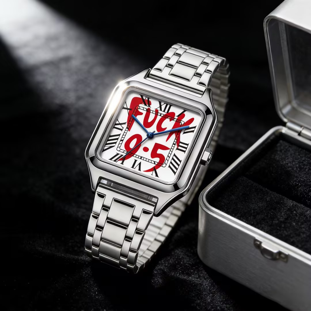 Cartier Watch Santos - Relógio de Quartzo Unissex à Prova