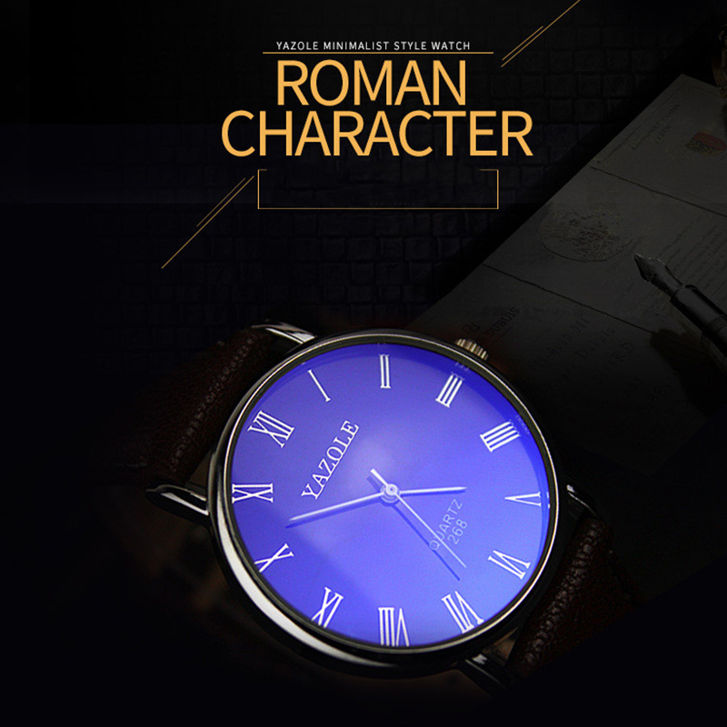 Relógios de Quartzo Minimalist - Leather Watch Band Men avaliação e preço