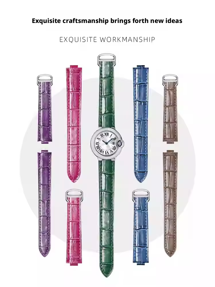 Pulseira de relógio de couro p - Cartier Watch Ballon Bleu avaliação e preço