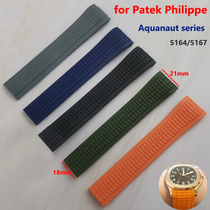Pulseira de relógio de 21mm pa - Patek Philippe Watch Aquanaut avaliação e preço
